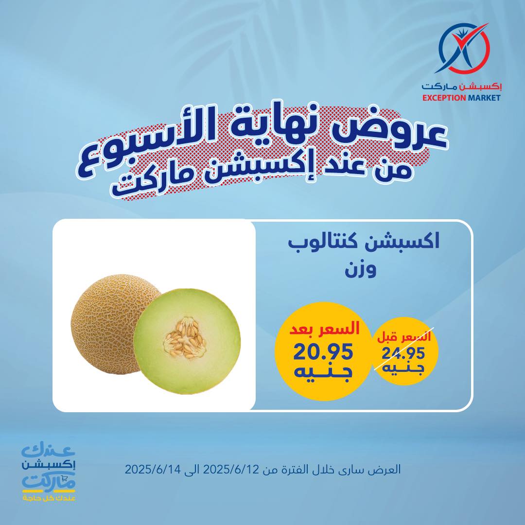 exception offers from 11jun to 16jun 2025 عروض اكسبشن من 11 يونيو حتى 16 يونيو 2025 صفحة رقم 10